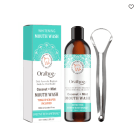 Coconut Oil Mouthwash Removes Odor, Removes Tooth Stains, Freshens Breath, Cares For Teeth, Oral Care Tooth Cleanser (Option: 1PCS)